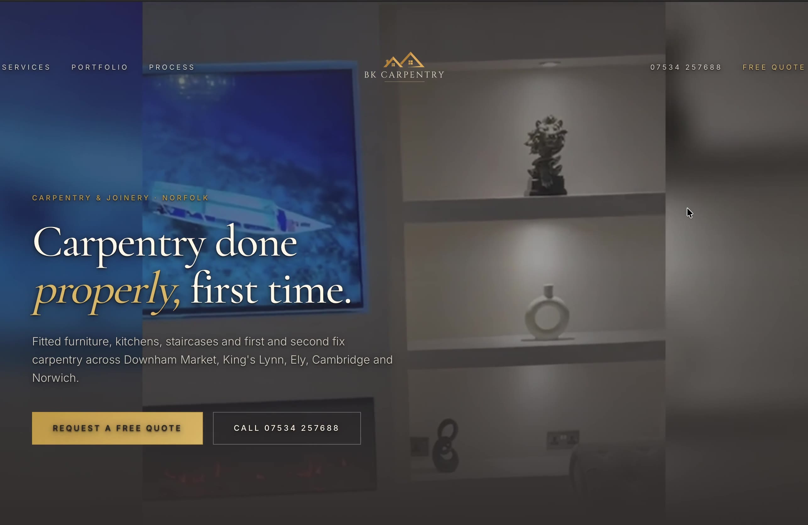 Ask-M Electrical website build, King's Lynn