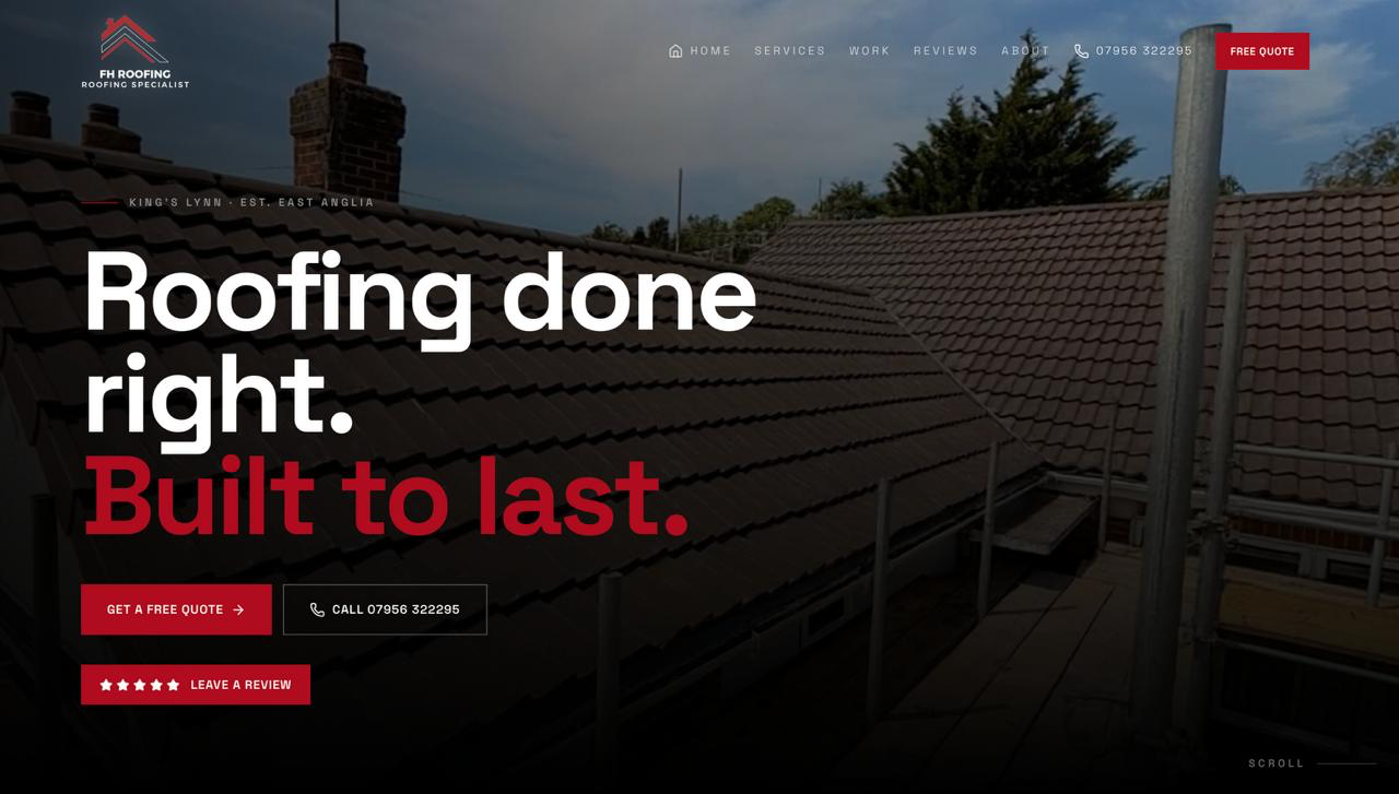 FH Roofing Services project